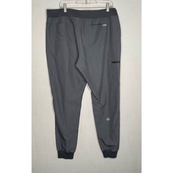 FIGS‎ Zamora Jogger Scrub Pants Women’s Size XL Gray Nurse Work Professional - Picture 4 of 11